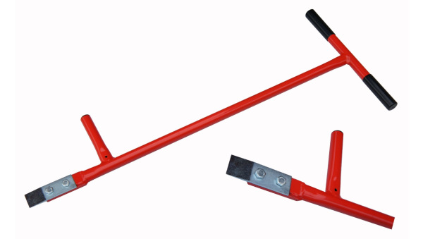 Páčidlo na dlažební kostky a zámkovou dlažbu